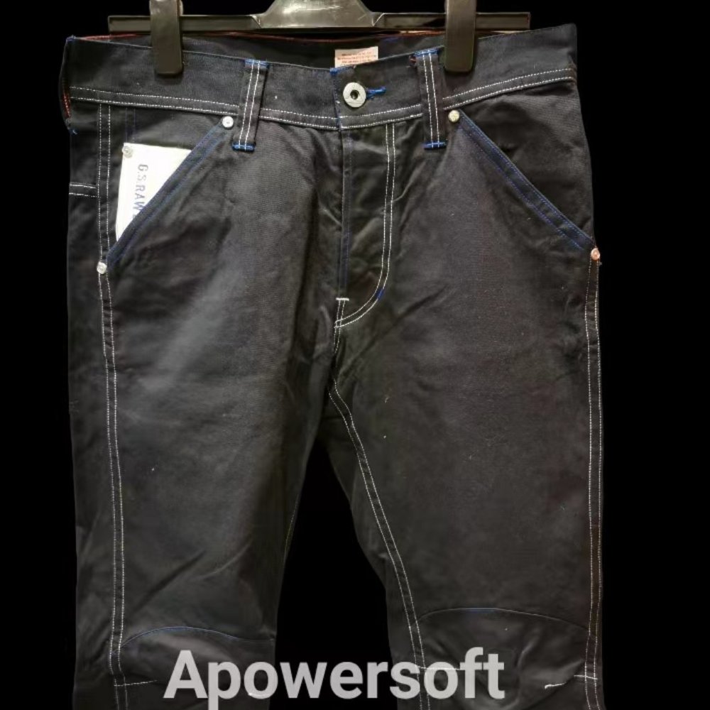 NWOT Limited Edition G-Star Raw Originals 5204 Dark Blue Jeans Size 33x34